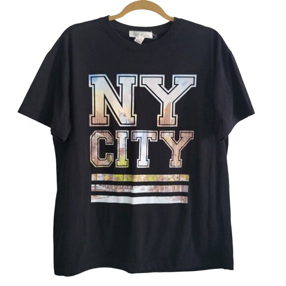 Tops - NYC New York City Cotton Tee T-shirt Black Size Women M